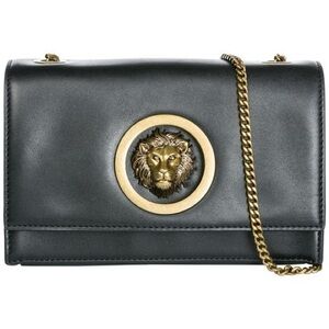 Versus Versace Lions Head Clutch With Shoulder Strap